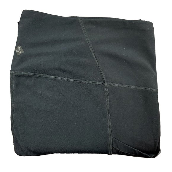 Prana Womens 3X Leggings Electa High Waist Black With Pockets UPF Wide Waistband - Picture 3 of 8